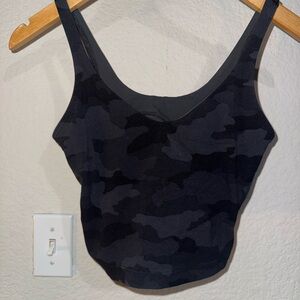 lululemon athletica Black Camo Tank Top